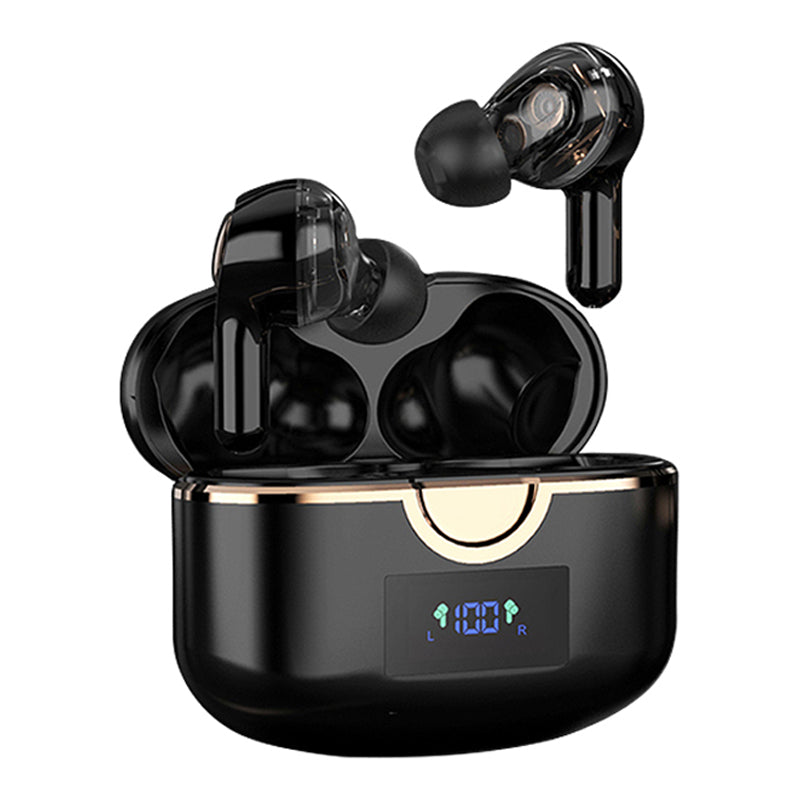 T22 TWS Dual Dynamic Drivers Wireless Noise Canceling Headset LED Power Display Bluetooth HiFi Earphone Earbuds T22 TWS Dual Dynamic Drivers Wireless Noise Canceling Headset LED Power Display Bluetooth HiFi Earphone Earbuds